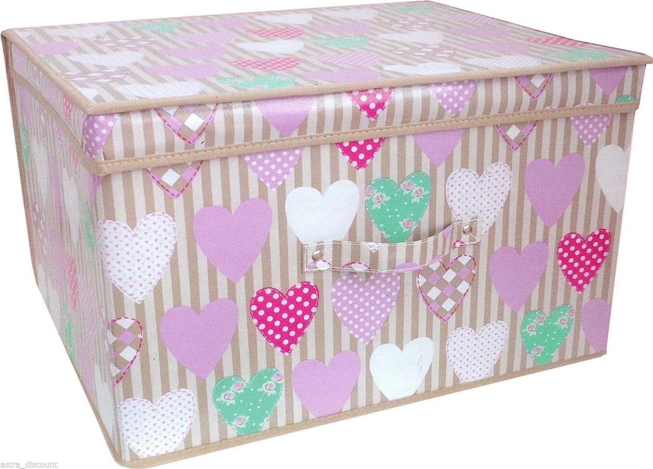 Kids Storage Boxes Boys & Girls Toy Box Children's Laundry Storage Unit