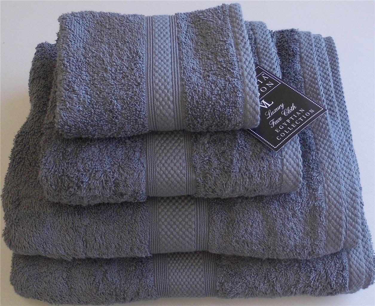 EGYPTIAN COTTON TOWELS LUXURY SUPER SOFT EGYPTION COMBED HAND BATH