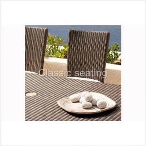 LUXURY DINNING WICKER PATIO SET FURNITURE IN/OUTDOOR | eBay