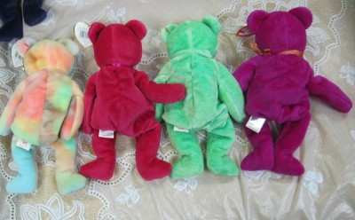 Beanie Babies Collection on Lot Of 7 Ty Beanie Babies Collection Ebay