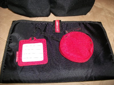 Changing Pads Diaper Bags on Skip Hop Black Tote Diaper Bag W Changing Pad Accessories Gently Used