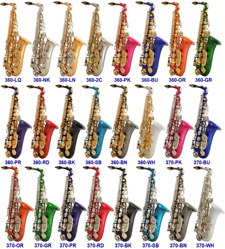 Eb ALTO SAXOPHONE Lazarro+11 REEDS,TUNER,BOOK,KIT22 COLORSSILVER or