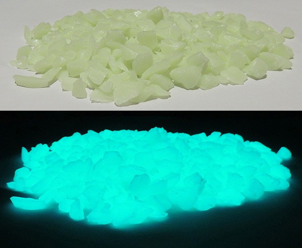 Glow-in-the-Dark Fish Tank Rubble 4oz ~ Glow Pebbles ...