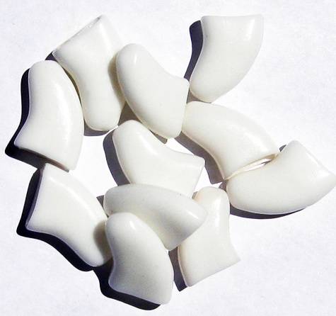 WHITE Soft Nail Caps For DOG Claws ...