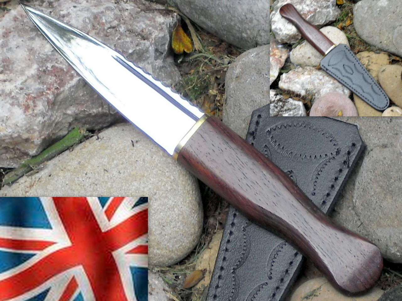 REAL SGIAN DUBH IN SHEFFIELD STEEL KILT KNIFE DAGGER eBay