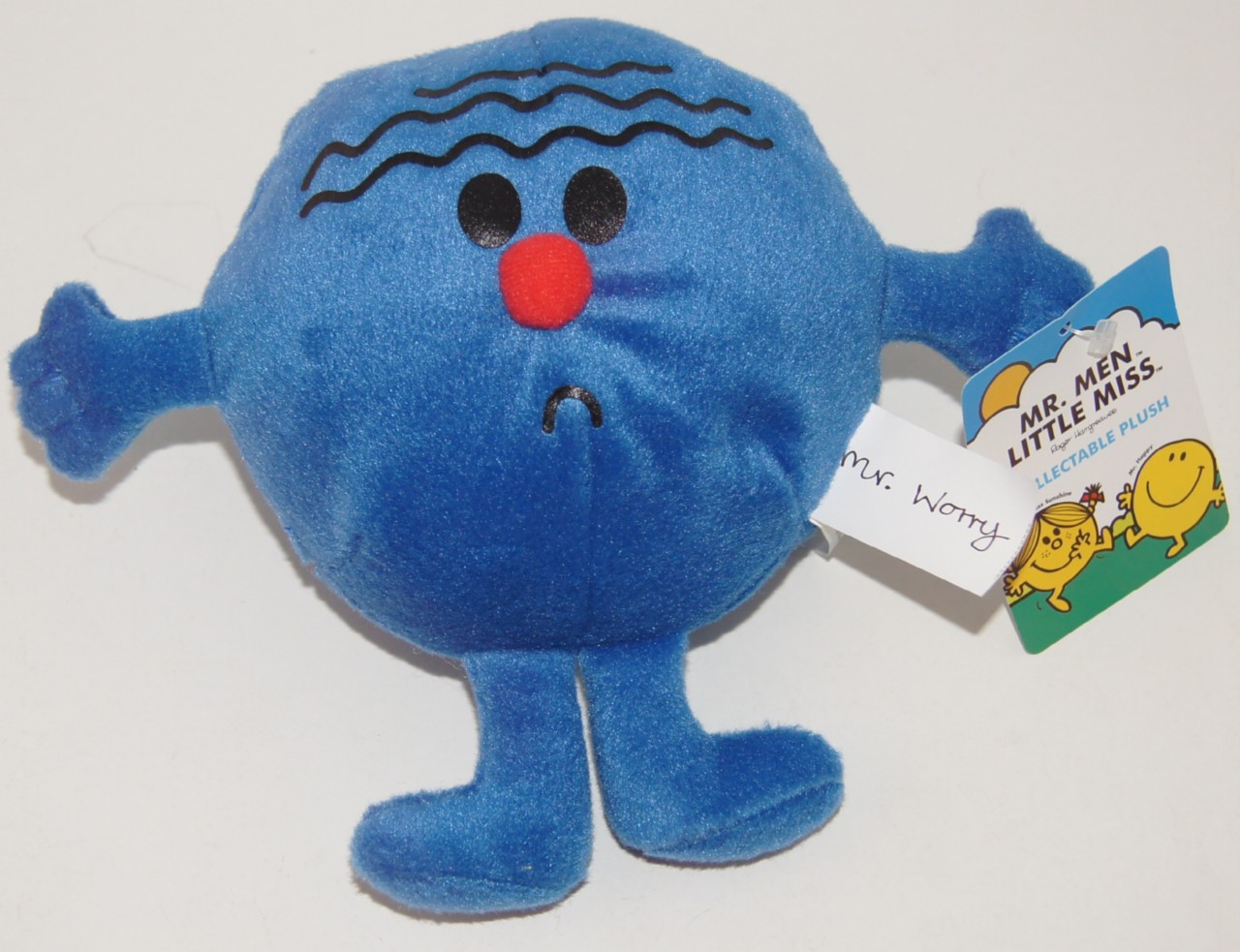MR MEN LITTLE MISS MR WORRY 16cm tall Soft Toy/Doll Authentic BNWT eBay
