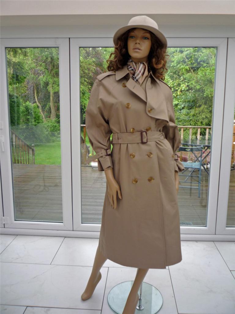 ebay burberry trench coat womens