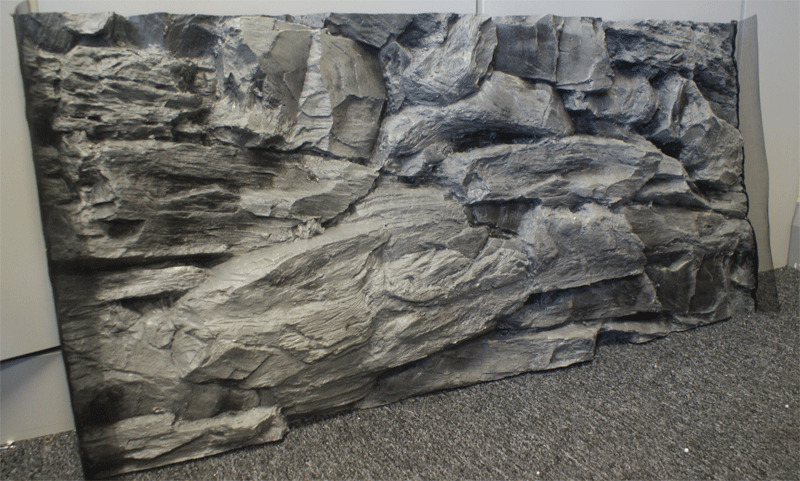 aquarium 3d background ornament 3d grey rock size 97x45cm aquarium 3d background ornament 3d grey rock size 97x45cm