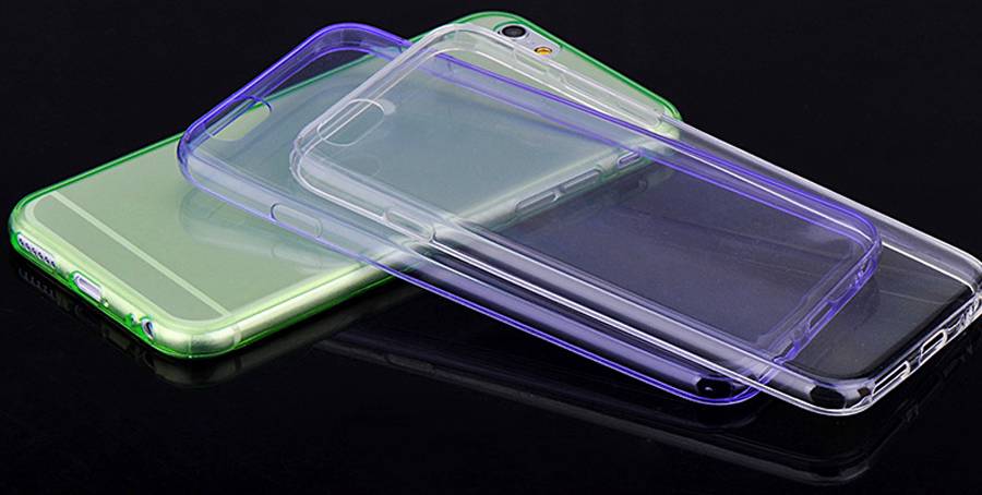 Thin Soft Silicone Transparent Clear Case Cov