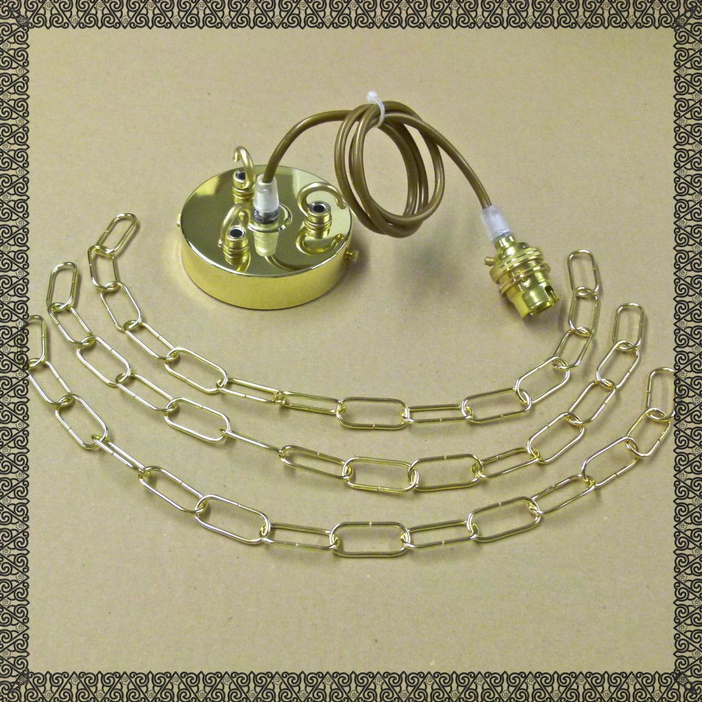 Chandelier Chrome Brass Antique 3,4 way triple quad hook cap ceiling