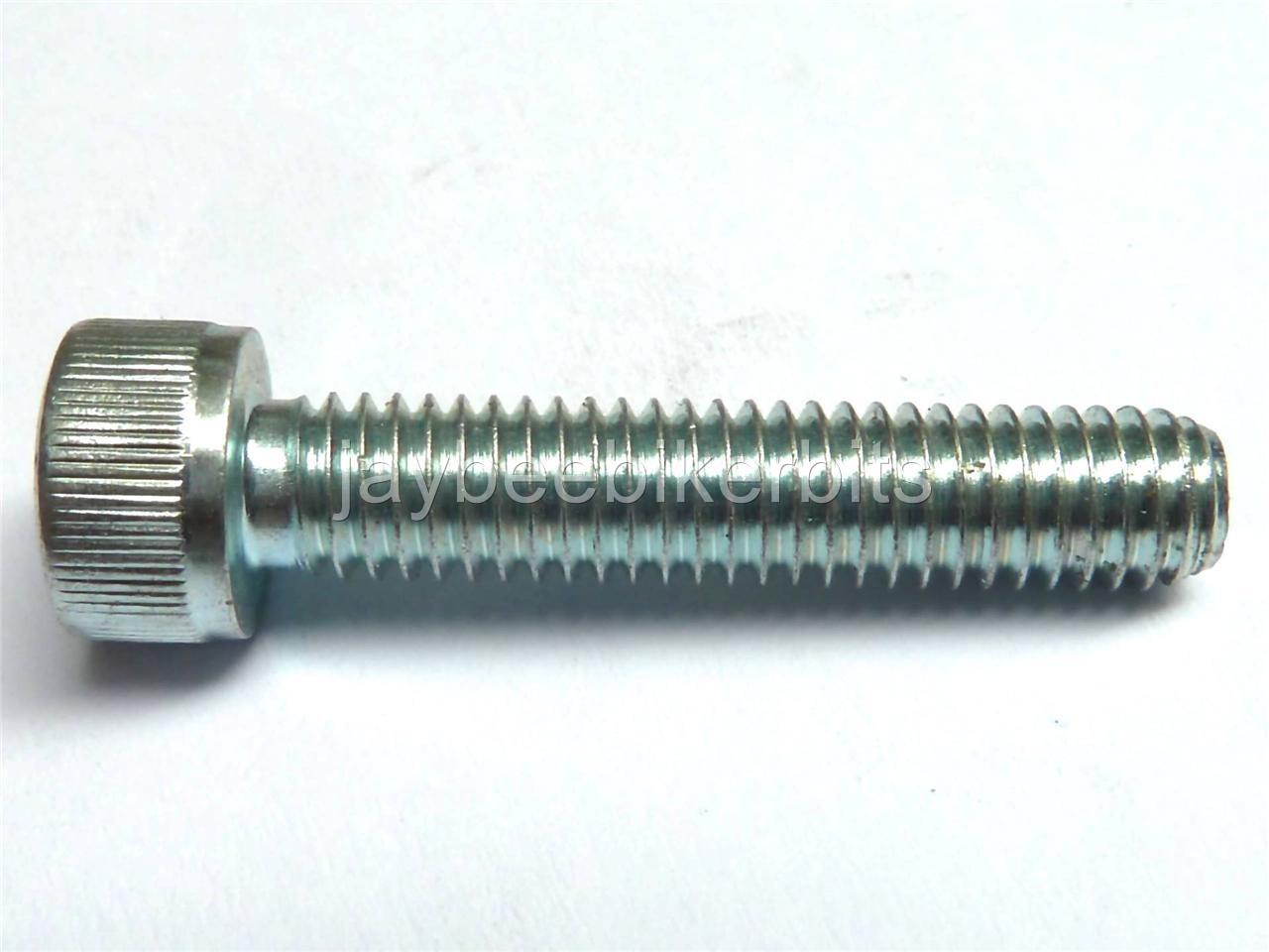 M6 x 1.0 12mm 110mm 129 DIN912 socket cap head bolts Bright zinc
