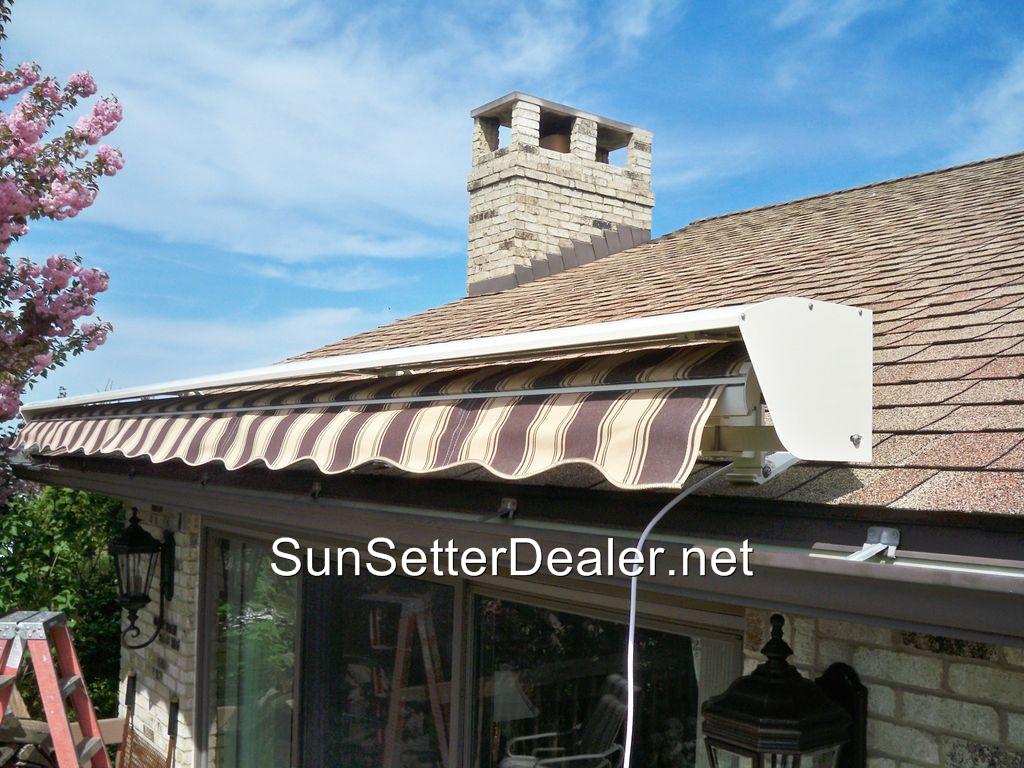 SunSetter Protective Aluminum Awning Hood. eBay