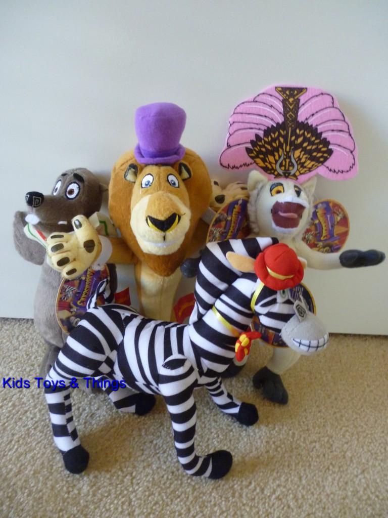madagascar soft toys
