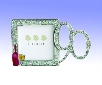 Photo Frame Celebrating 90th Birthday or 90 years.