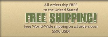 free shipping banner