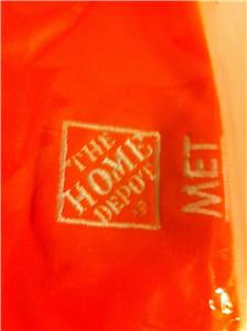 HOME DEPOT MERCHANDISING EXECUTION TEAM UNIFORM SHIRT ORANGE NEW SZ X