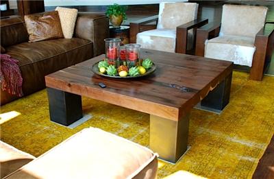 Wood Slab Furniture on Historic Vintage Reclaimed And Old Growth Wood Furniture   Tables