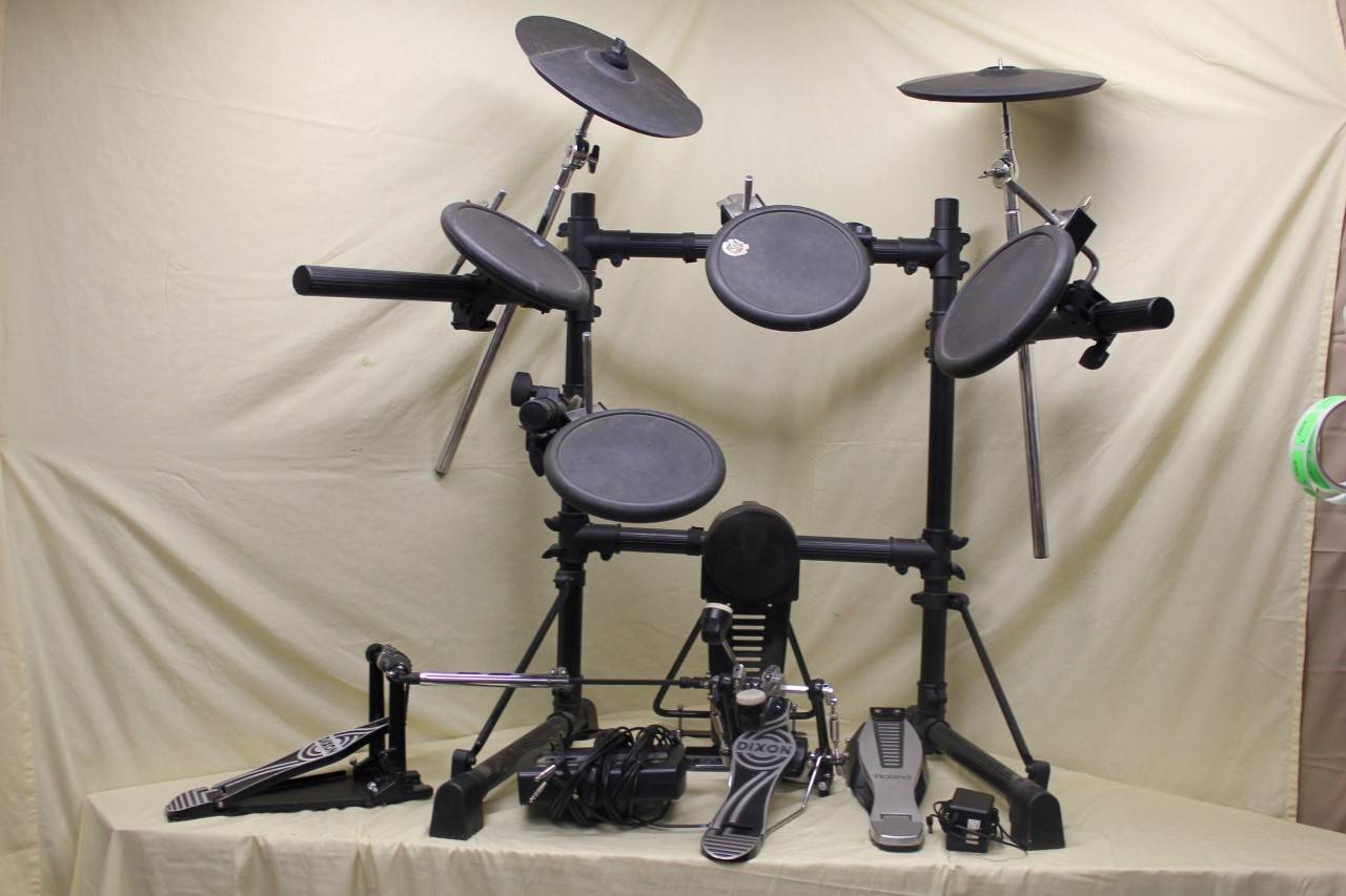 Roland TD3 Portable Electronic Drum Set 7 Trigger Pads / Stand / TD3