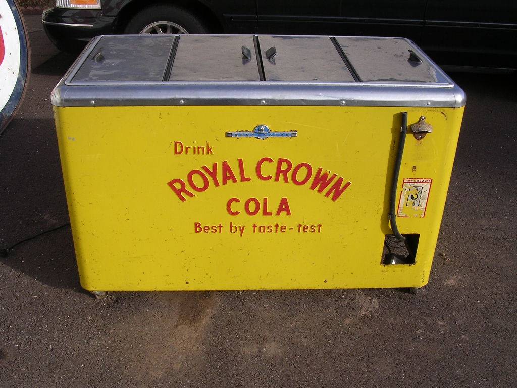 Vintage 1940's1950's Royal Crown Cola & Nehi Chest Cooler in Nice Condition eBay