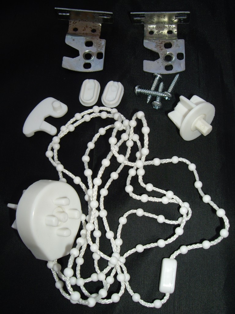 ROLLER BLIND REPLACEMENT MECHANISM KIT/SET WITH BRACKETS SIDE WINDER