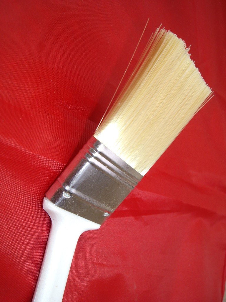 ANGLED EXTRA LONG PAINT BRUSH CHOICE OF 3 NOOK AND CRANNY PAINTING