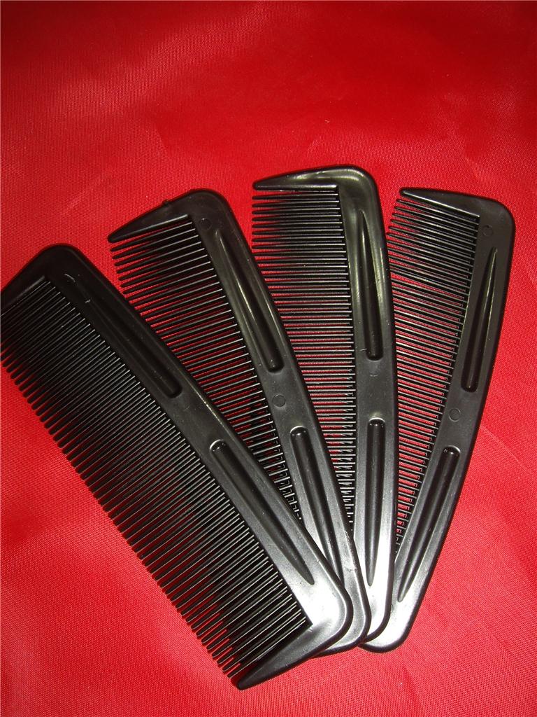 POCKET HAIR COMBS GENTS MENS MOUSTACHE SIDEBURNS MALE GROOMING PLASTIC