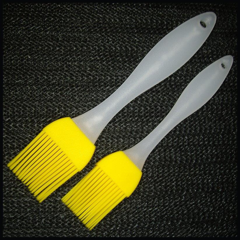 SILICONE BASTING PASTRY BRUSH SILICON KITCHEN UTENSIL MARINADE BBQ