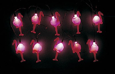 String Light  on Sets Flamingo String Lights Luau Tropical Party Decor   Ebay