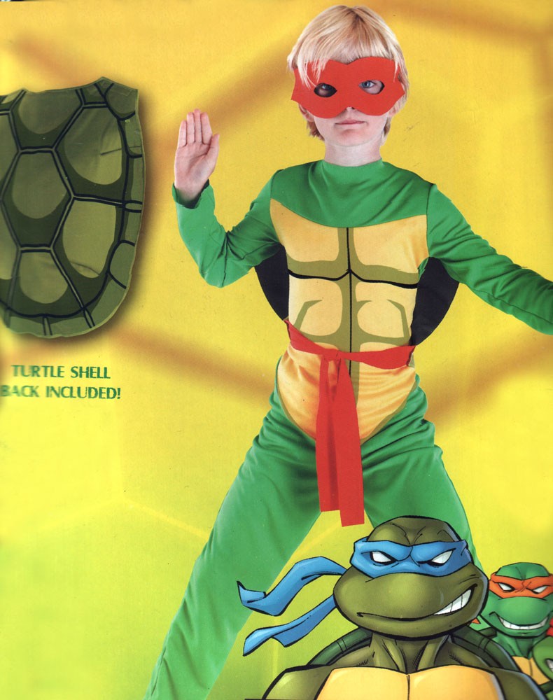TMNT Raphael Teenage Mutant Ninja Turtle Costume Child Boy Halloween