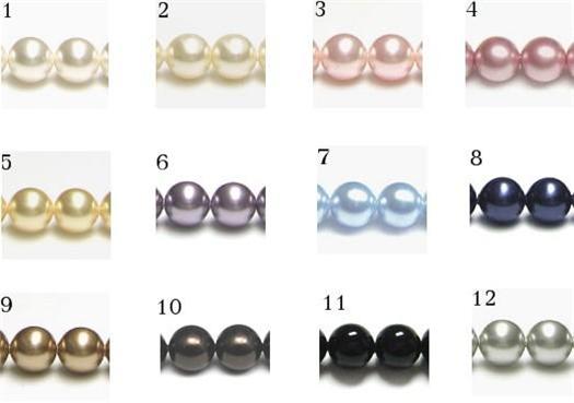 Pearl Chart Pearl Colours Chart