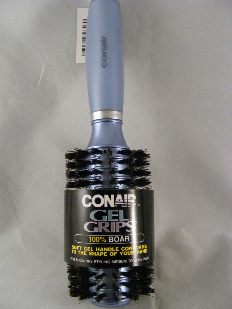 Conair Soft Gel Grips 100 Boar Round Bristle Brush eBay
