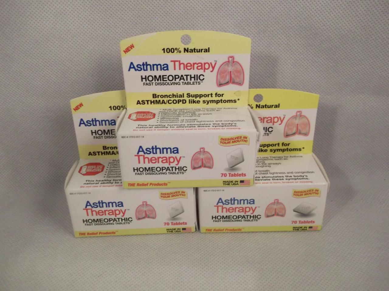 Asthma Therapy Homeopathic Fast Dissolving Tablets Support Asthma COPD