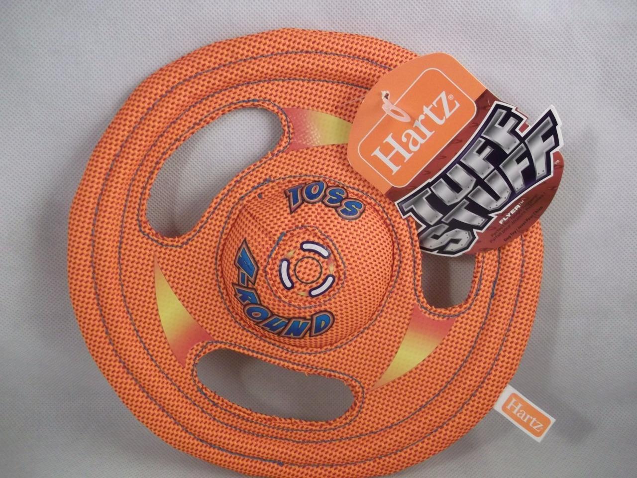 hartz tuff stuff flyer dog toy