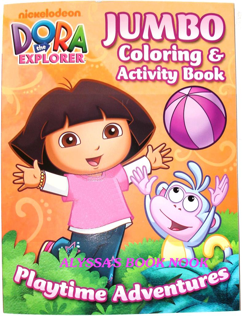 DORA THE EXPLORER PLAYTIME ADVENTURES JUMBO COLORING eBay