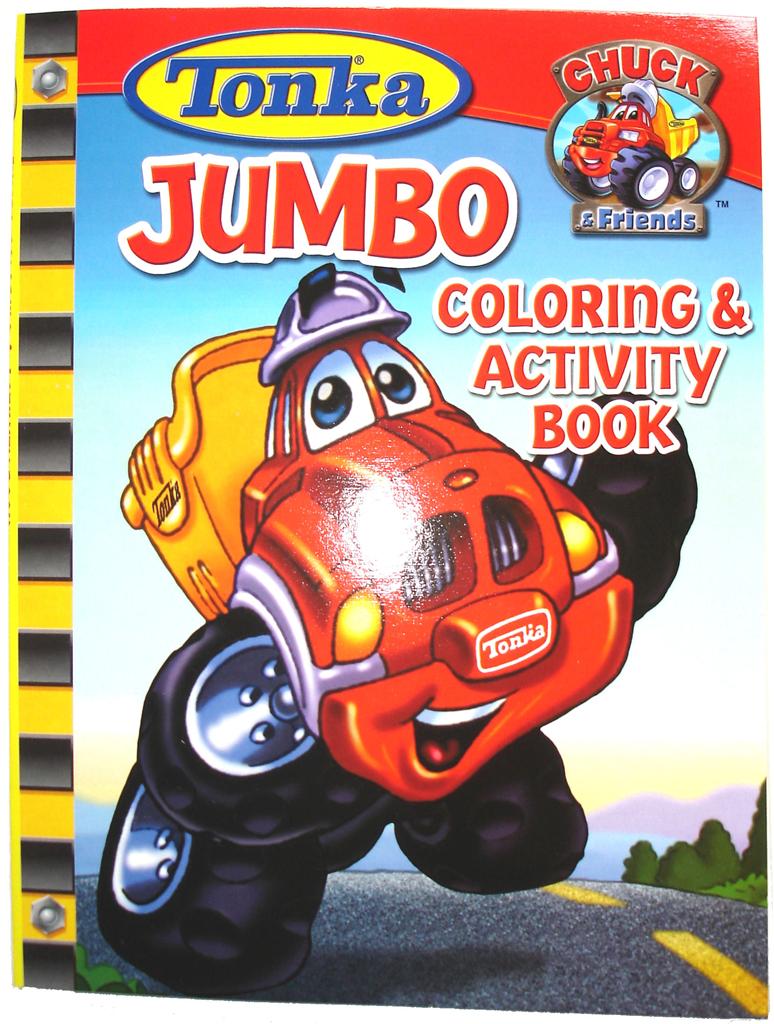 TONKA TOWN CHUCK THE DUMP TRUCK COLORING BOOK