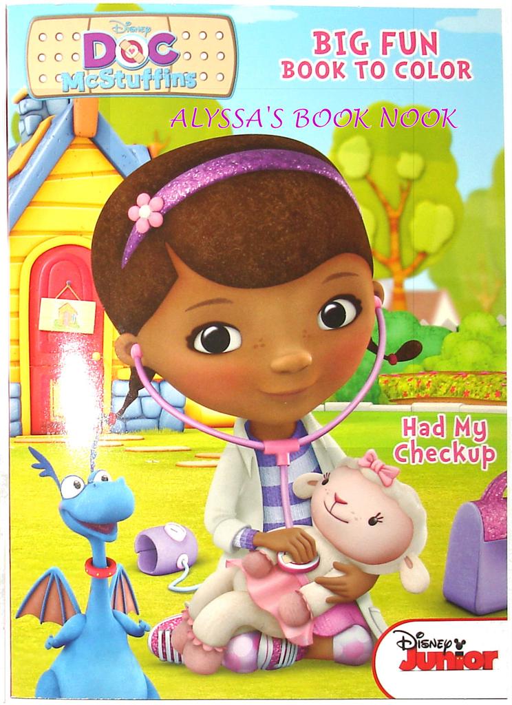 DISNEY'S DOC McSTUFFINS ~COLORING & ACTIVITY BOOK 1~ | eBay