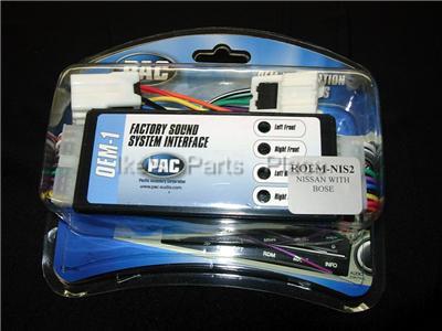 Pac roem-nis2 nissan bose radio replacement interface #4
