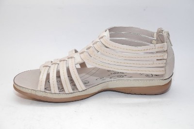 BARE TRAP Daze Stone Beige Gladiator Strappy Flat Sandals Women Shoes ...