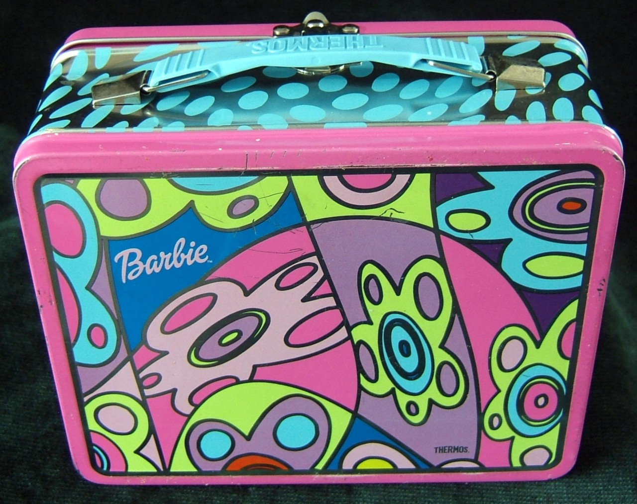 barbie metal lunch box