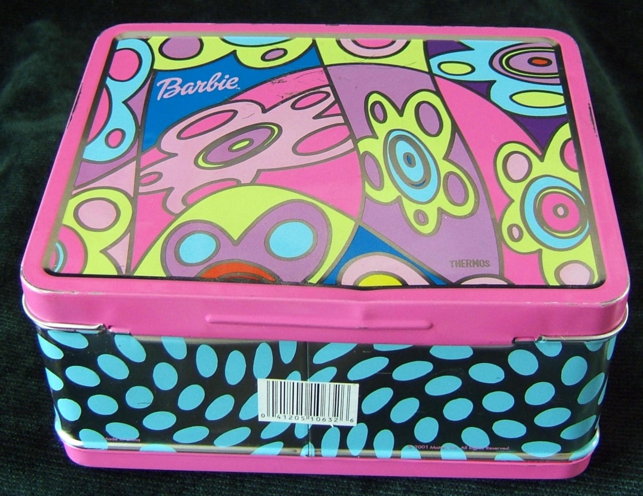 barbie metal lunch box