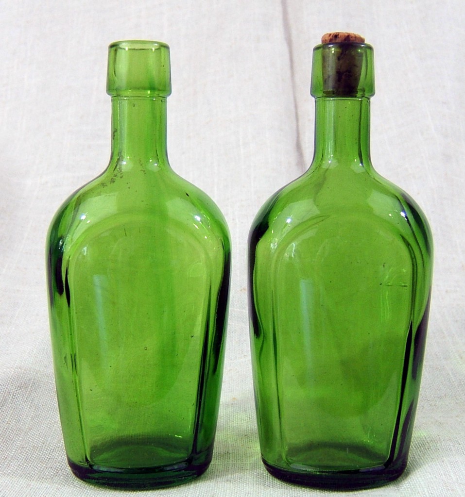 Pair of Vintage WHEATON Green Bottle's eBay