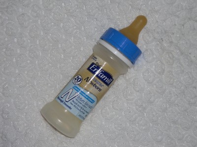 Newborn Baby Bottles on Hospital Newborn 2oz Faux Formula Bottle 4ur Reborn Doll   Ebay