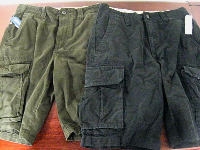 old navy cargo shorts for men