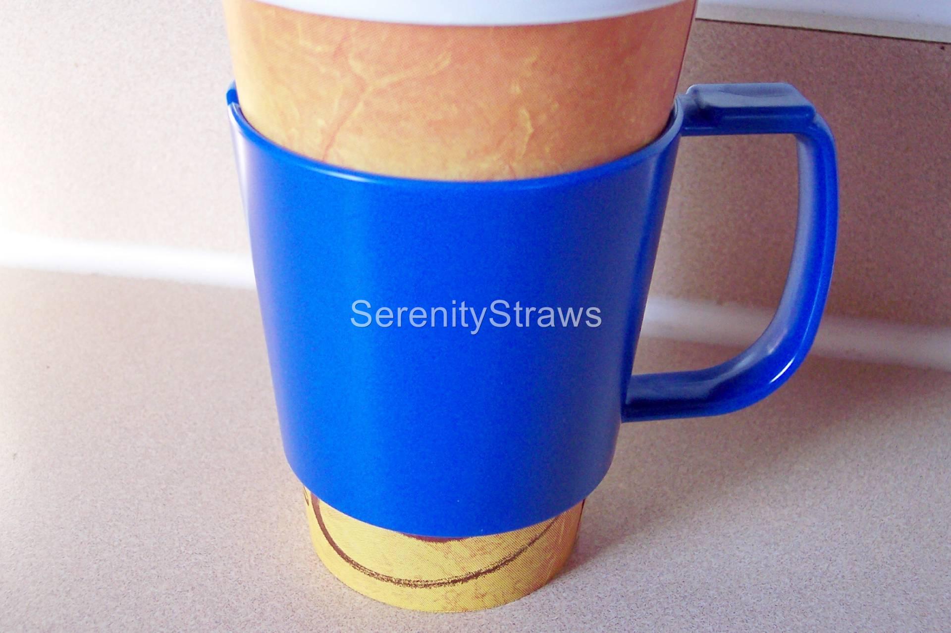CoffeeCupSleevesWithaHandleChoiceof5ColorsReusable