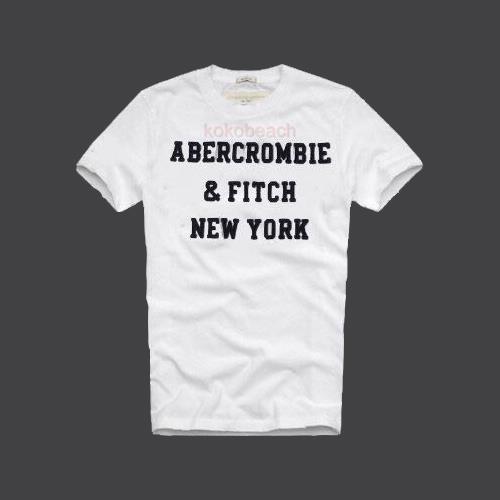 Abercrombie and Fitch Men by Hollister t-shirt Muscle fit White S, M, L, XL, XXL - Picture 1 of 1