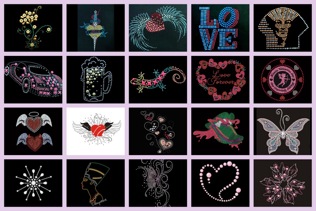 Rhinestones Iron-On