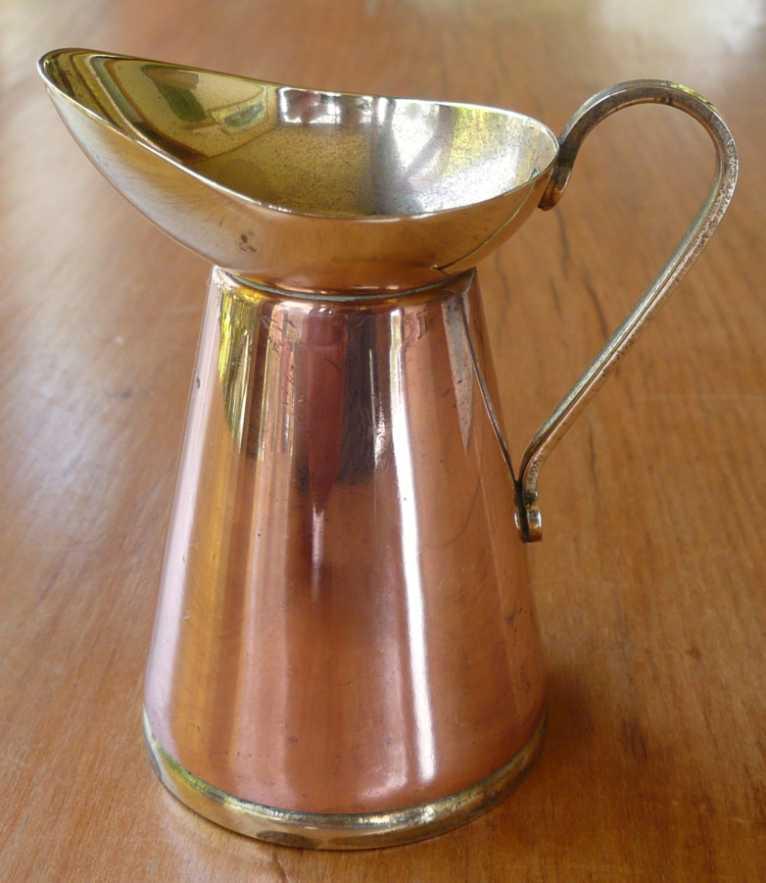 VINTAGE MINIATURE COPPER & BRASS JUG MADE IN ENGLAND eBay