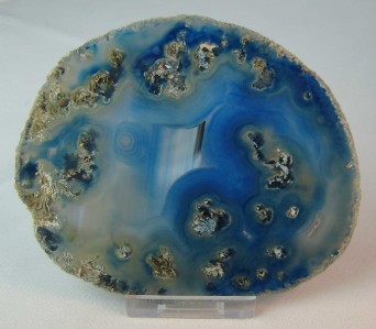 AGATE SLICE HAND PICKED 1ST QUALITY FREE STAND GIFT NEW