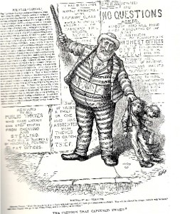 RARE 1904 THOMAS NAST CARTOONS CARICATURES 100S ENGRAVINGS BOSS TWEED