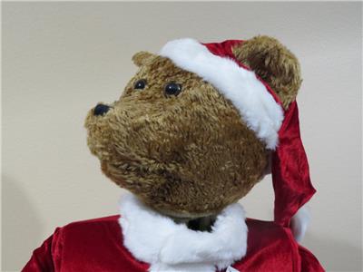 gemmy santa bear